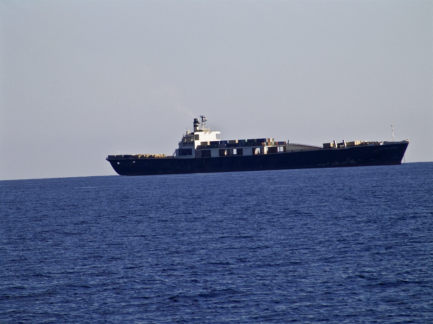 Westward Venture at anchor