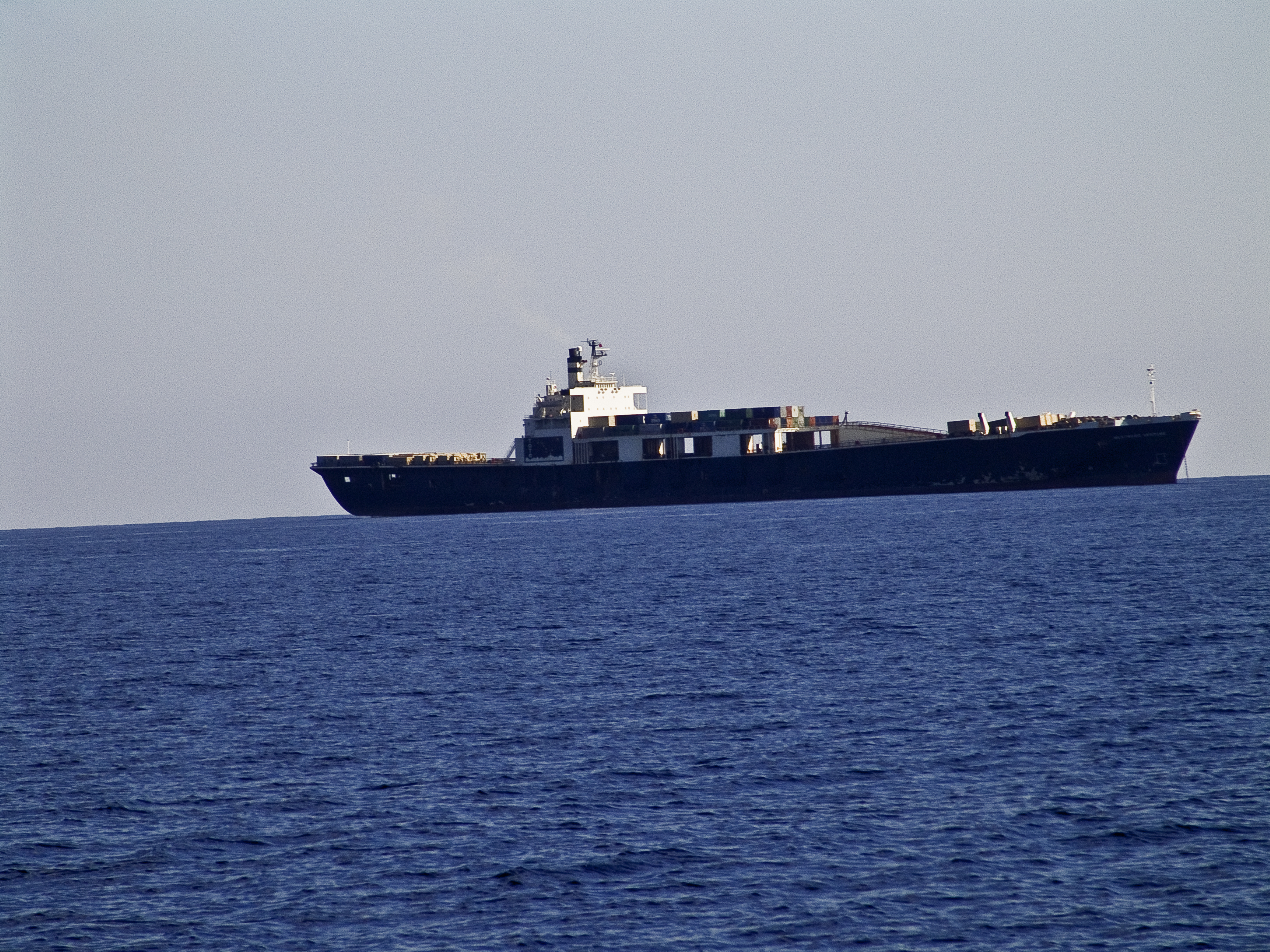 Westward Venture at anchor