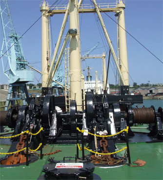 M/V Harriette the bow