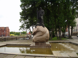 Monument in Klaipeda