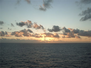 Westward Venture sunset